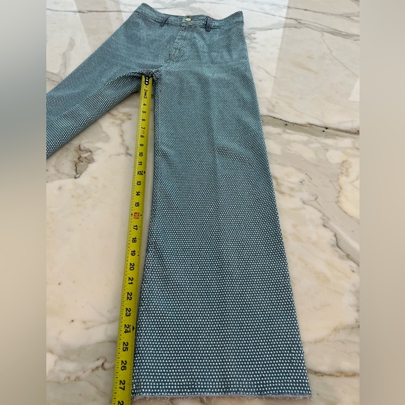CULT GAIA ZELMA BLUE HOTAFIX CRYSTAL DENIM SIZE US 26 NWOTS! - Picture 11 of 17